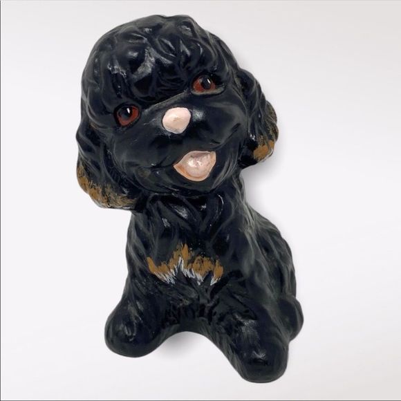 Vintage | Hand Painted Dog Figure - Picture 1 of 5